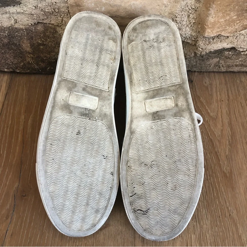 🔥Roberto Cavalli Sport WHITE glitter heel low top sneakers sz7.5 price firm